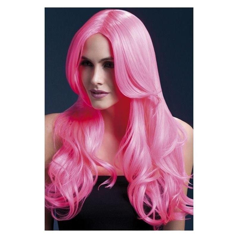 Fever Khloe Wig Adult Neon Pink_2 