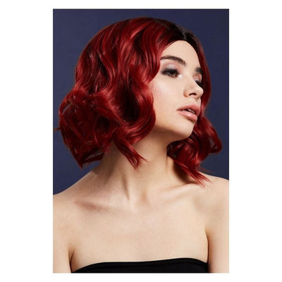 Fever Kourtney Wig Two Toned Blend Ruby Red_1 sm-72039