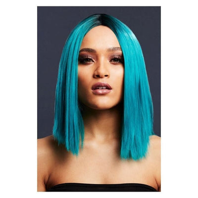Fever Kylie Wig Two Toned Blend Teal_1 sm-72049
