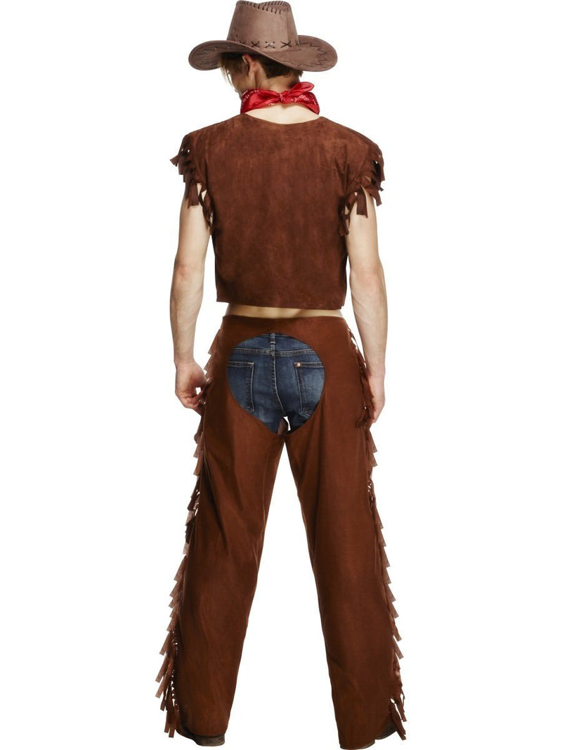 Fever Male Ride Em High Cowboy Costume Adult Brown