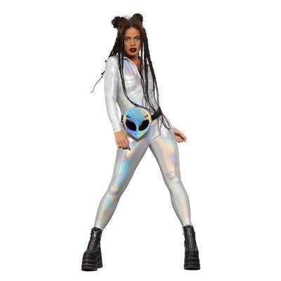 Fever Miss Whiplash Mirror Holographic Costume_1 sm-61999M