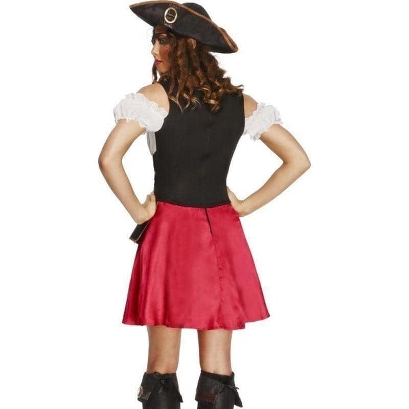 Fever Pirate Wench Costume Adult Black Red_2 sm-43482L