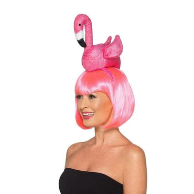 Flamingo Headband Adult Pink_1 sm-48880