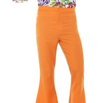 Flared Trousers Mens Adult Orange_1 sm-44906l