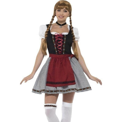 Flirty Frõulein Bavarian Costume Adult Black_1 sm-49663m