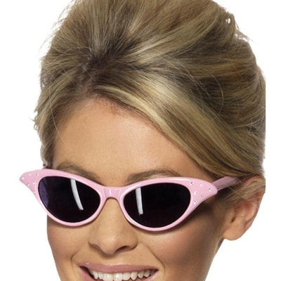 Flyaway Style Rock & Roll Sunglasses Adult Pink_1 sm-99022
