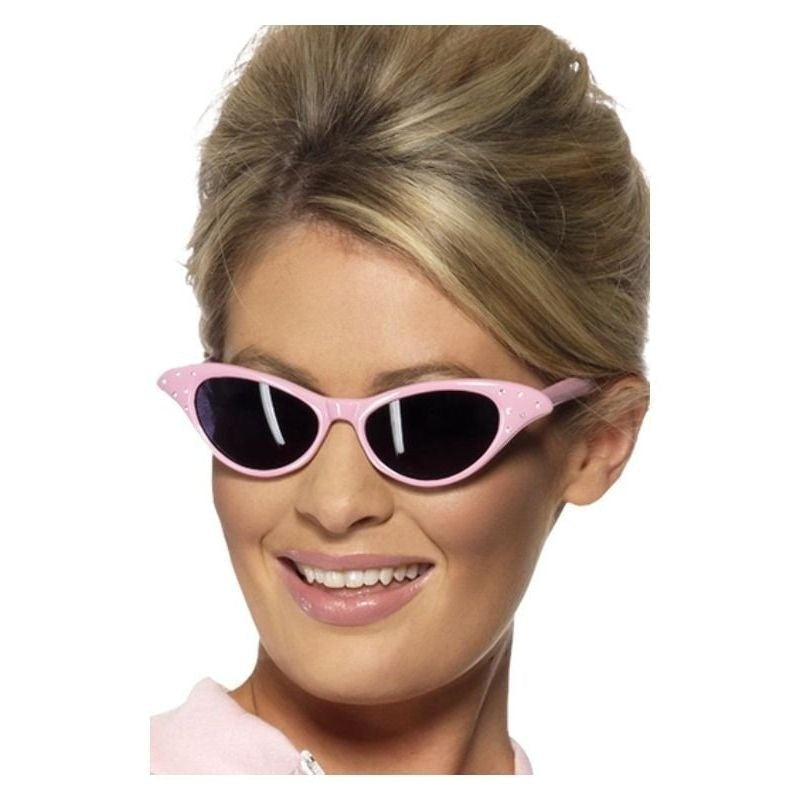 Flyaway Style Rock & Roll Sunglasses Adult Pink_2 