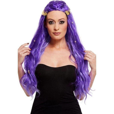 Fortune Teller Wig Adult Purple_1 sm-61118