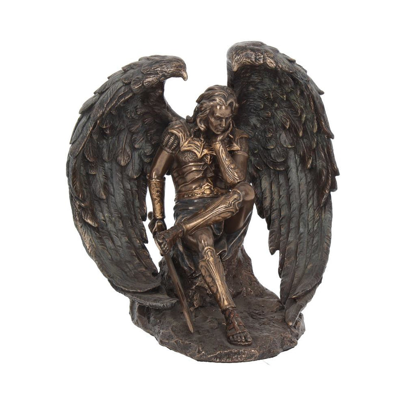 Bronzed Lucifer The Fallen Angel Religious Figurine 165cm