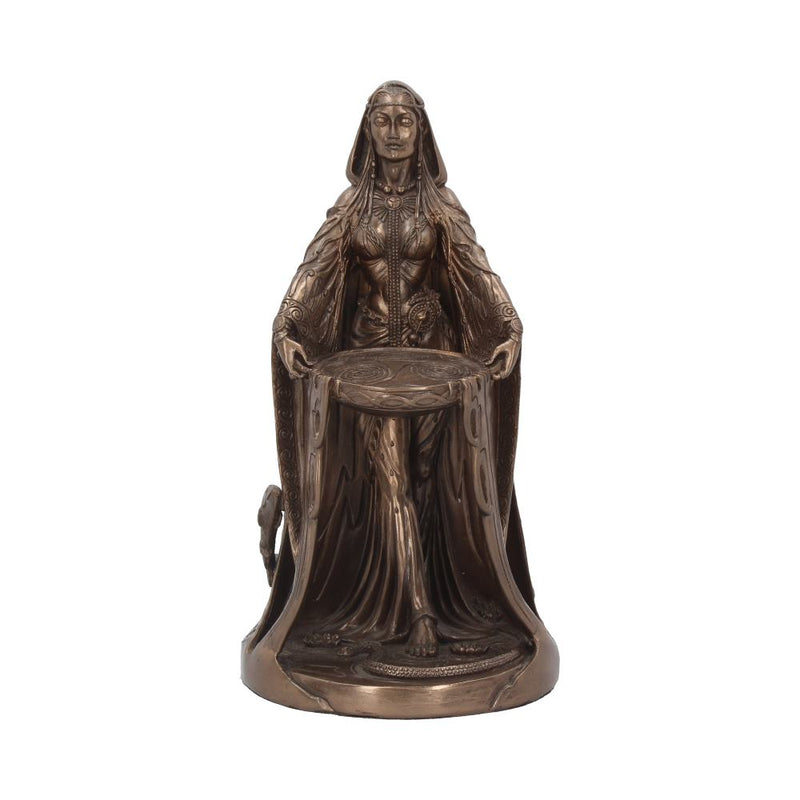 Bronzed Celtic Goddess Danu Ornament 225cm