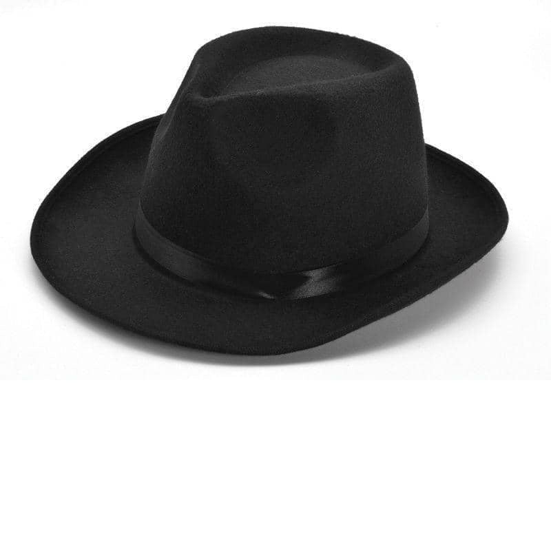 Gangster Hat Wool Felt Hats Unisex_2 