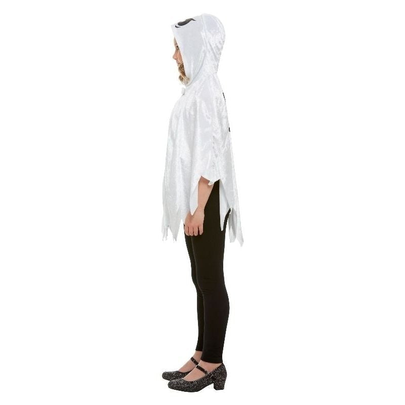Ghost Hooded Cape Child White_3 