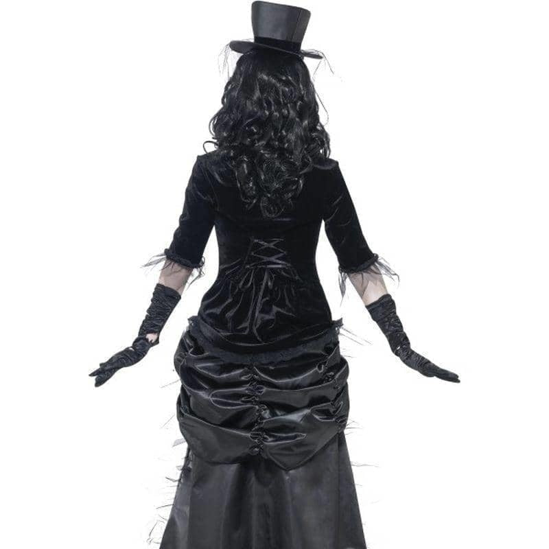 Ghost Town Widow Costume Adult Grey_2 sm-24575L