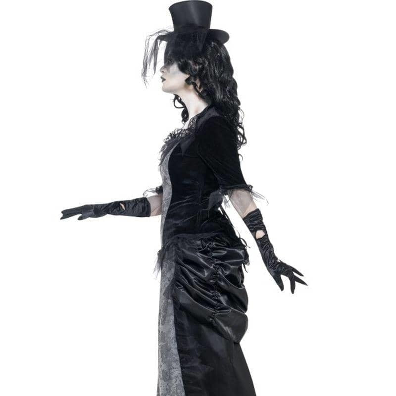 Ghost Town Widow Costume Adult Grey_3 sm-24575S