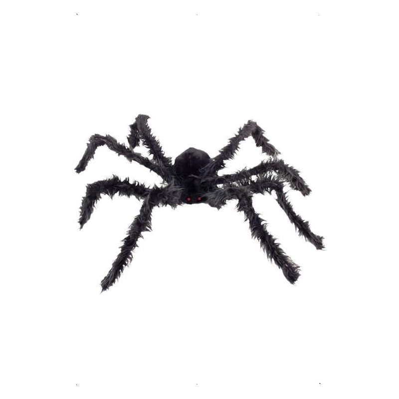Giant Hairy Spider With Light Up Eyes Adult Black_2 