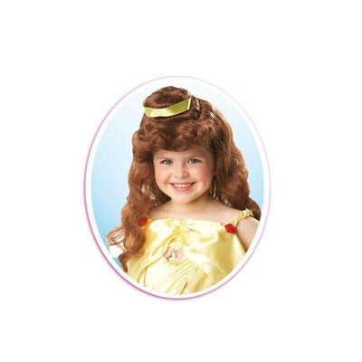 Girls Disney Princess Belle Wig_1 rub-9909NS