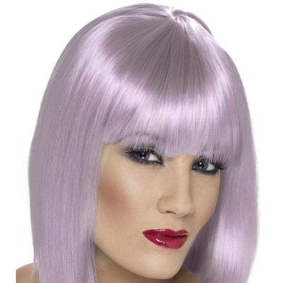 Glam Wig Adult Lilac_1 sm-42136