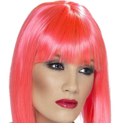 Glam Wig Adult Pink_1 sm-42140