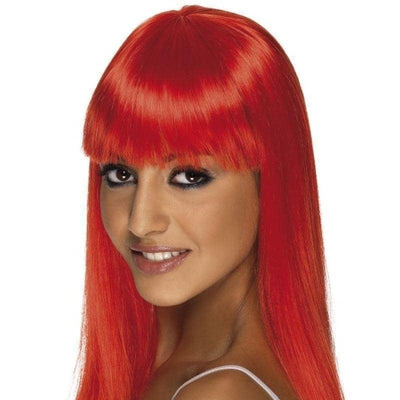 Glamourama Wig Adult Red_1 sm-42163