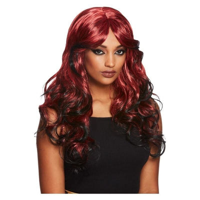 Gothic Temptress Wig Black & Red_1 sm-44986