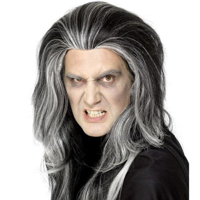 Gothic Vampire Wig Adult Black_1 sm-29938