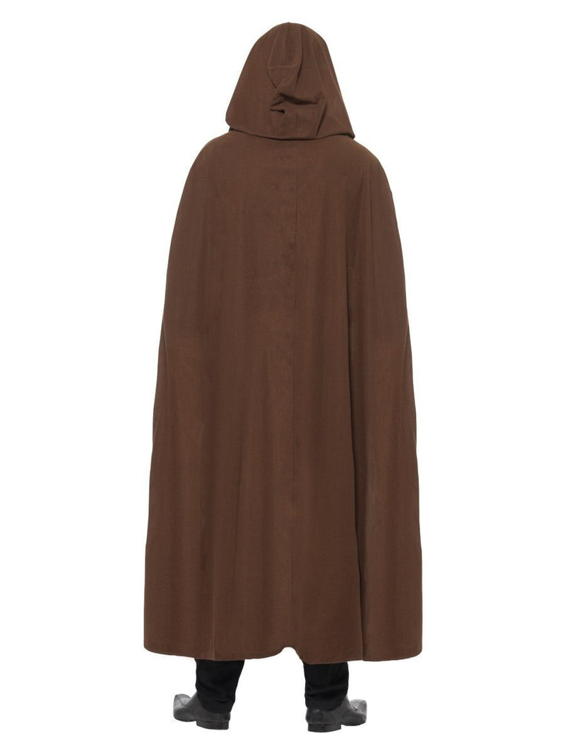 Gravekeeper Hooded Cloak Adult Brown