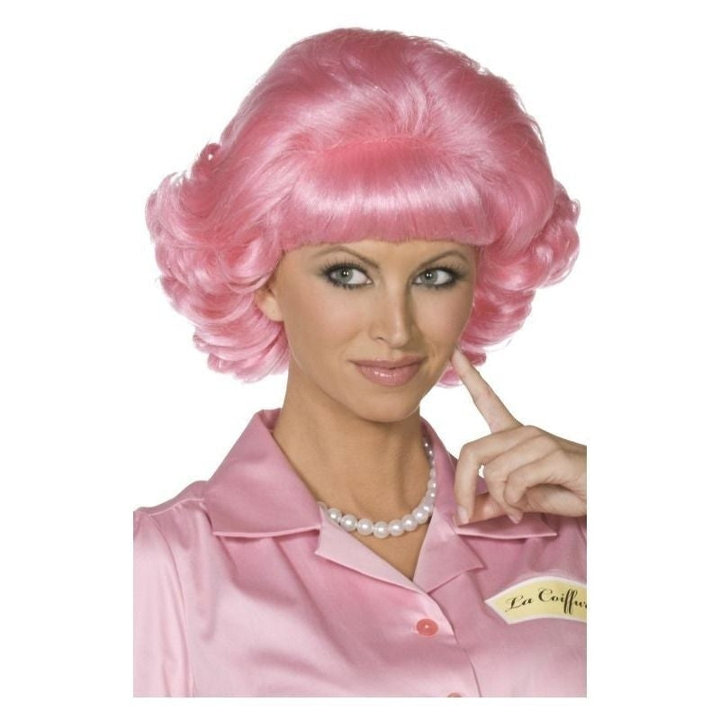 Grease Frenchy Wig Adult Pink_2 