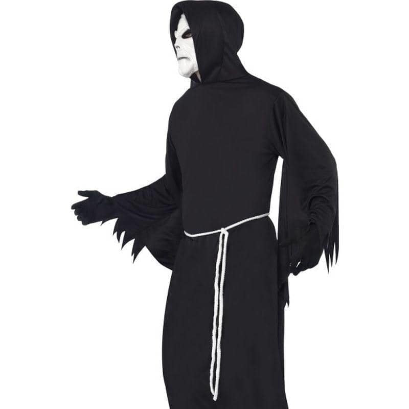 Grim Reaper Costume Adult Black White_3 