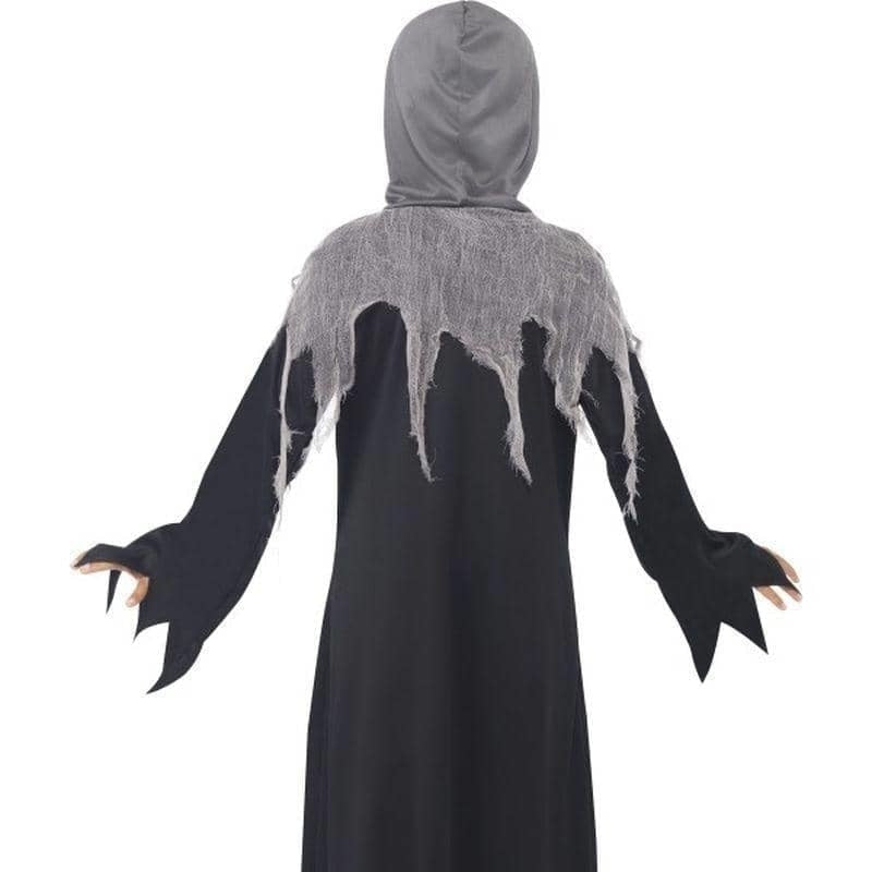 Grim Reaper Costume Kids Black Grey_3 sm-35987M
