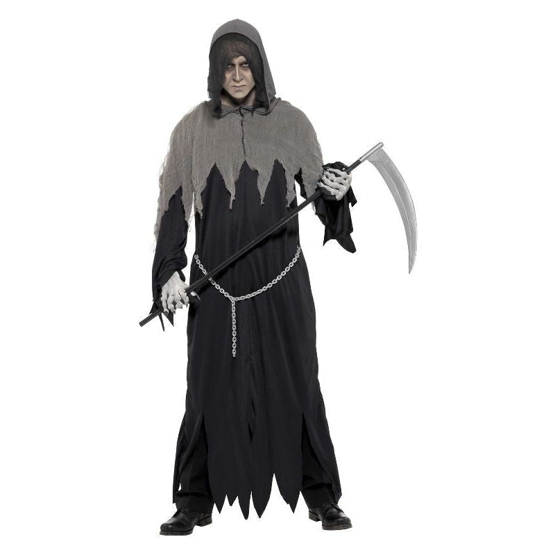 Grim Reaper Robe Costume Adult Black_3 