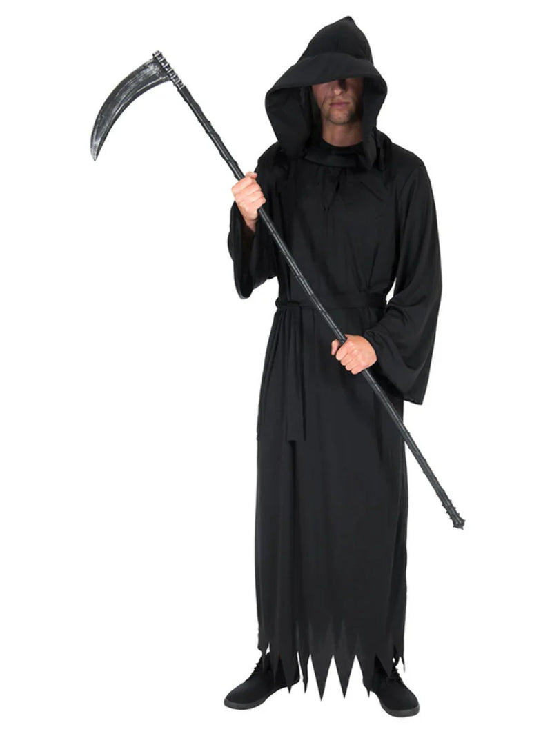 Grim Reaper Robe with Detachable Face Veil