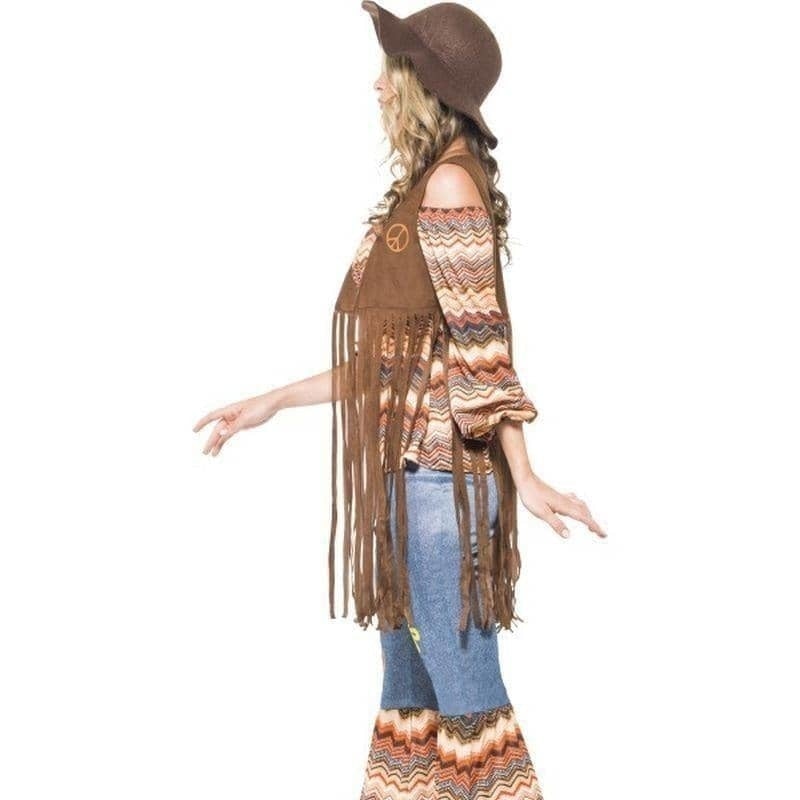 Harmony Hippie Costume Adult Orange_3 sm-43856X1