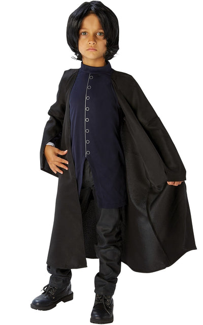 Harry Potter Severus Snape Child Costume Black 1 rub-3006945-6 MAD Fancy Dress