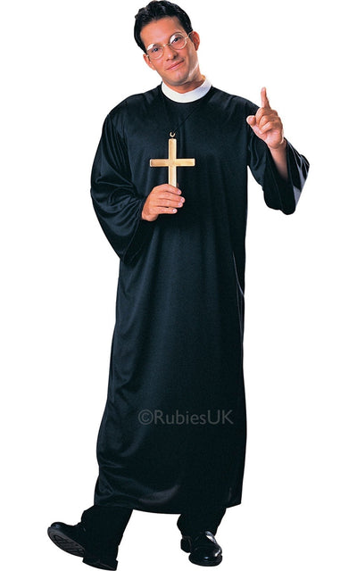 Haunted House Adult Priest Costume Robes_1 rub-55020NS