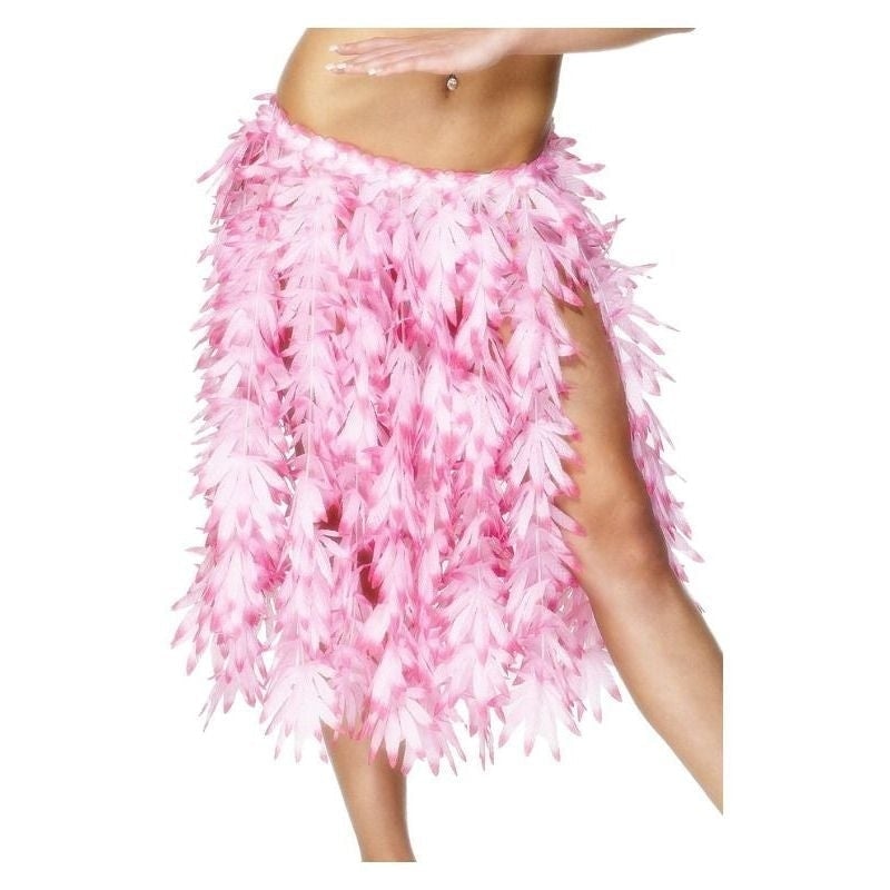 Hawaiian Hula Skirt Adult Pink_2 