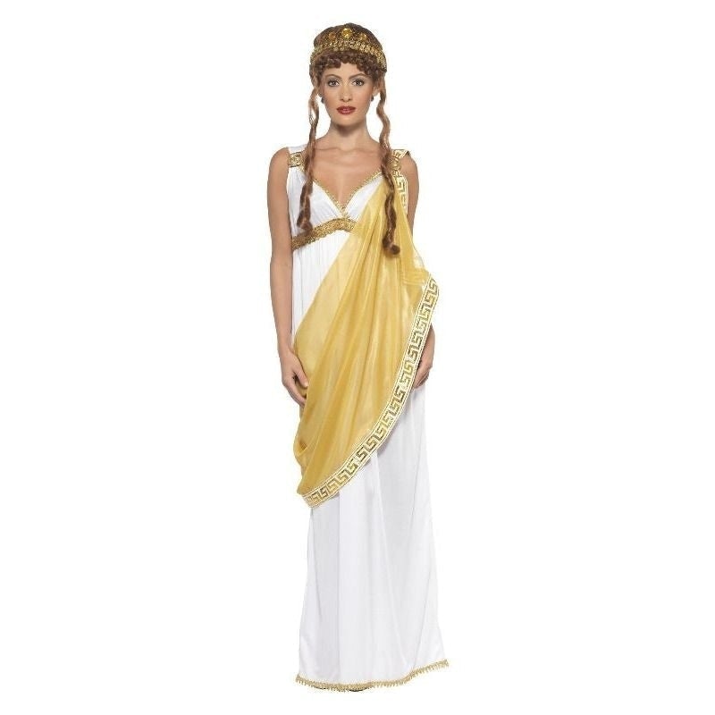Helen Of Troy Costume Adult White Yelllow_4 