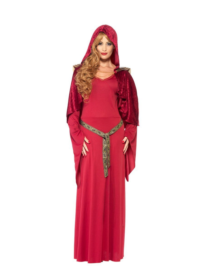 High Priestess Costume Adult Red