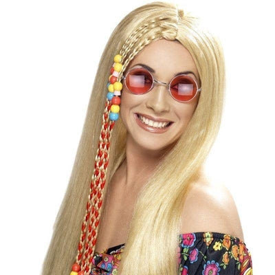 Hippy Party Wig Adult Blonde_1 sm-42184