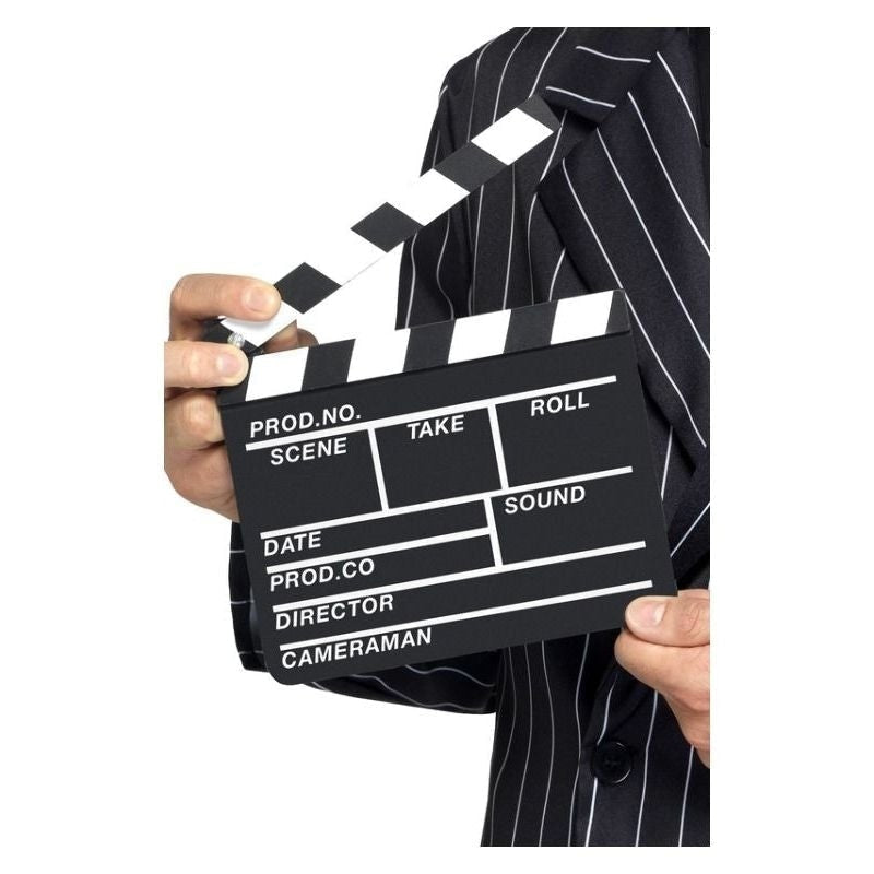 Hollywood Style Clapper Board Adult Black_2 