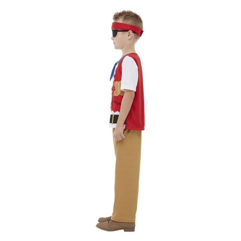 Horrible Histories Pirate Crew Costume Child Red_3 sm-48778S