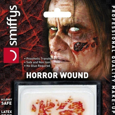 Horror Wound Transfer Zombie Rot Adult Red_1 sm-44973