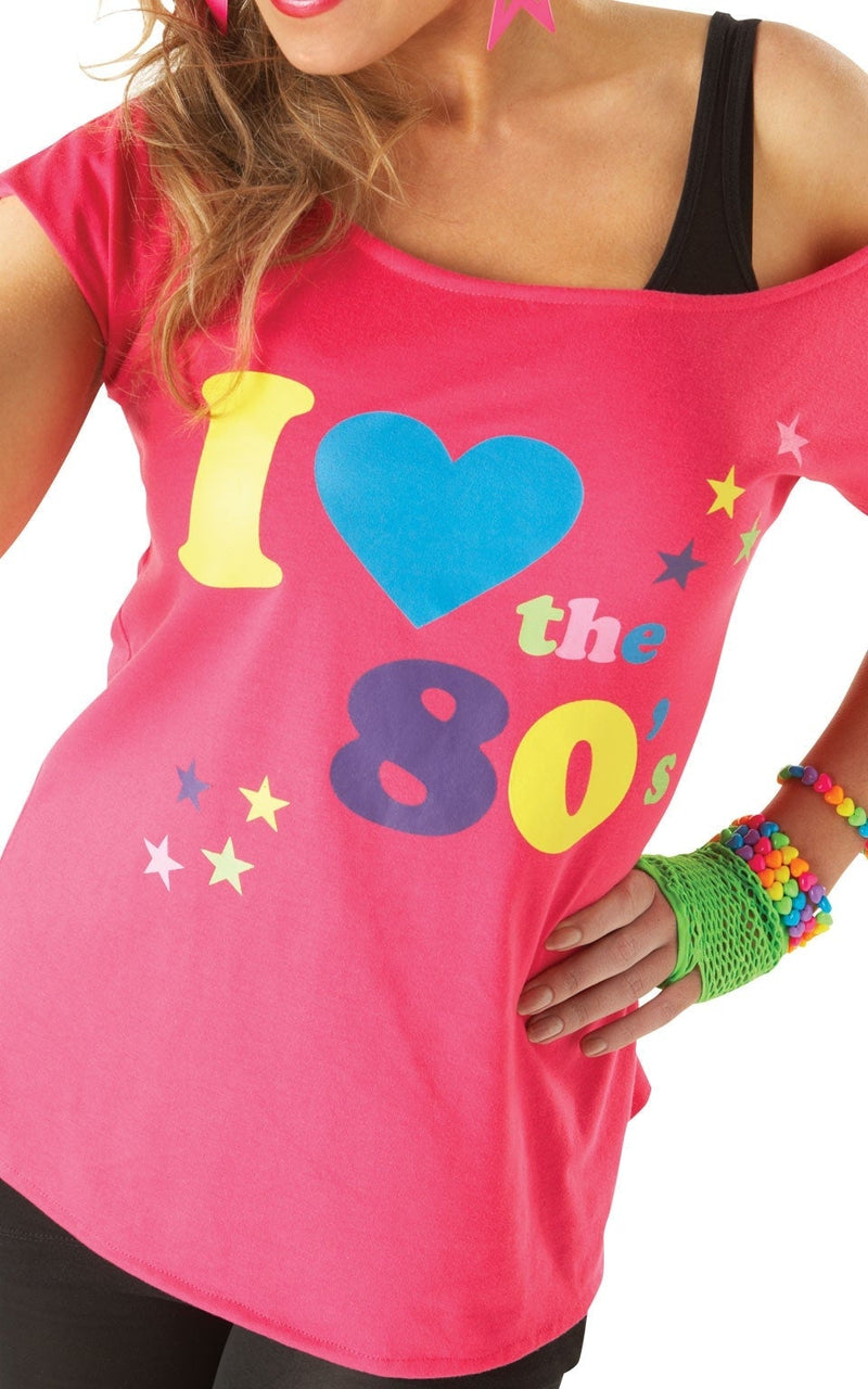 I Love The 80s Tshirt Costume_2 rub-880873M