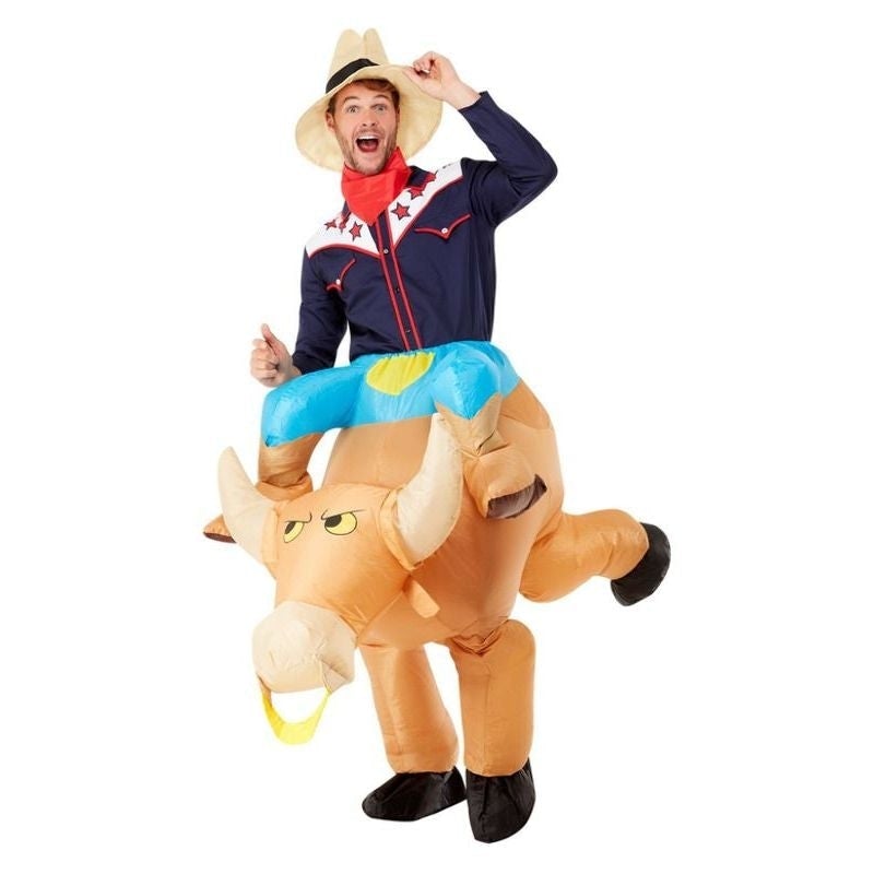 Inflatable Bull Rider Costume Brown_1 sm-55025