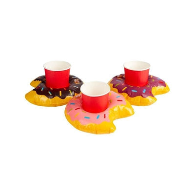Inflatable Donut Drink Holder Ring Assorted_1 sm-50886