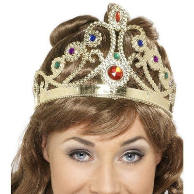 Jewelled Queens Crown Adult Gold_1 sm-1437