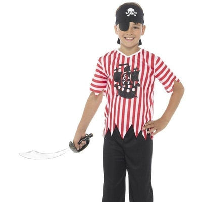 Jolly Pirate Boy Costume Kids Red Whte_1 sm-21890L
