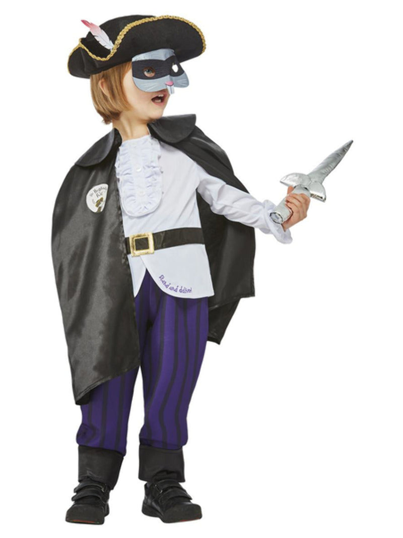 Julia Donaldson The Highway Rat Costume Child Black Purple White