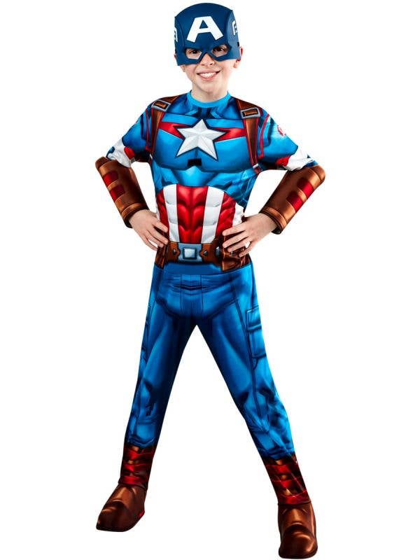 Captain America Mech Strike Boys Costume
