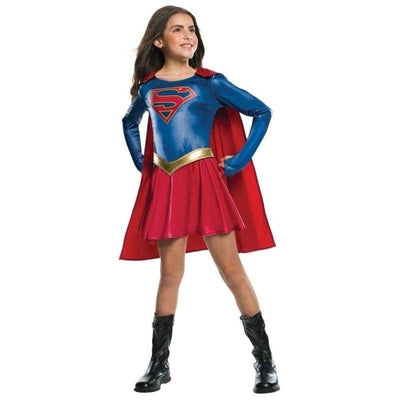 Supergirl TV Show Kids Costume 1 rub-630076S MAD Fancy Dress