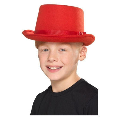 Kids Top Hat Red_2 